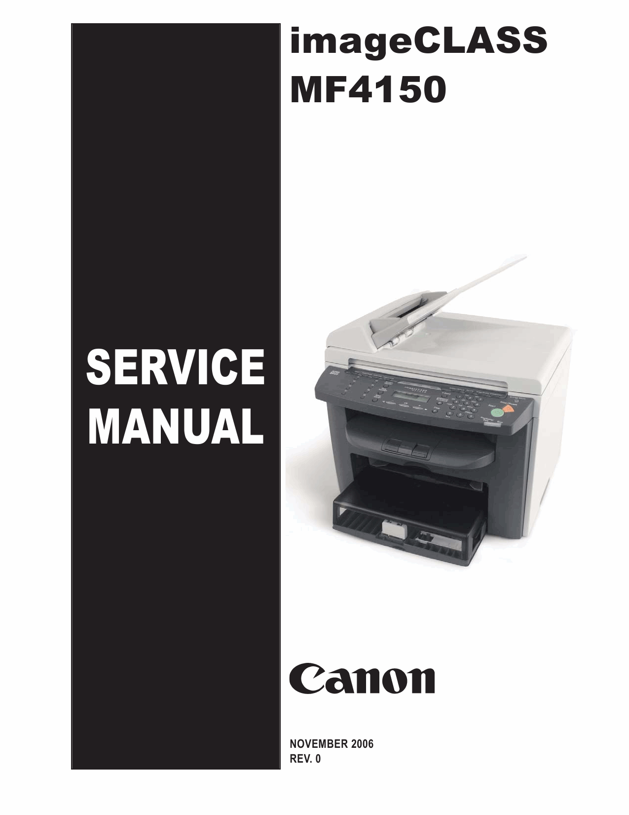 Canon imageCLASS MF-4150 Service and Parts Manual-1